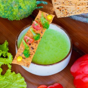ALMOND BROCCOLI SOUP