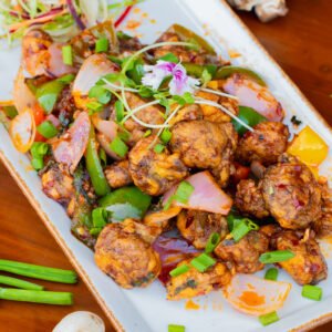 CHILLY GARLIC MUSHROOMS