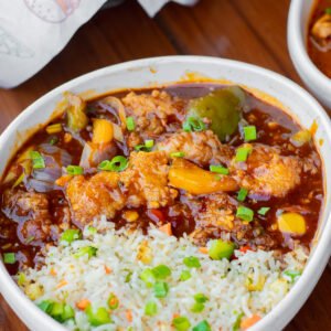 CRISPY FRIED FISH IN CHILLY GARLIC SAUCE