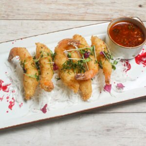 CRISPY GOLDEN PRAWNS