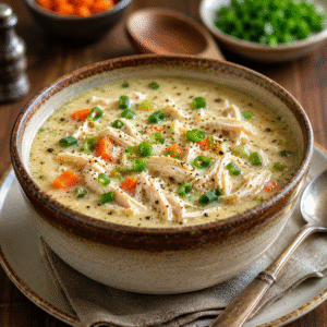 CREAM OF CHICKEN SOUP